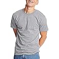 Hanes Men's Lay-Flat Tag-Free Crewneck Beefy T-Shirt