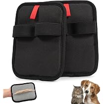 Lot De 2 Gants Anti-poils électrostatiques Pour Animaux - Réutilisables, Lavables - Pour Chat, Chien, Nettoyage Meubles Et Vêtements - 14