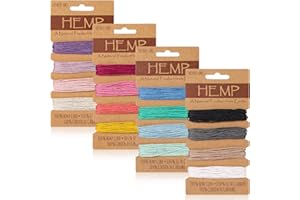 SHAPPY 16 Farben Faden Schnur für Armbänder, Schnur für Armbänder Schnur für Handwerk Bänder für Armbänder Herstellung Zubehör, 1 mm, 80 Yards Insgesamt (Bunt)