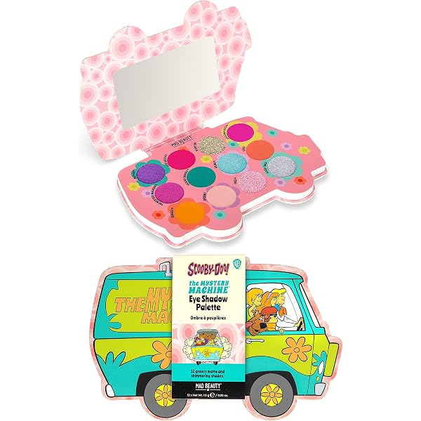 Mystery-Machine Make-up-Tasche – Cartoon-Design, 23,5x17 Cm – Segeltuch, Wasserabweisend