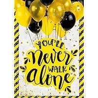 bentino Geburtstagskarte mit MUSIK, spielt You´ll never walk alone (Coverversion) DIN A5 Set mit Umschlag, ein MUSS für jeden