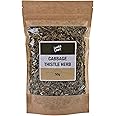 Lowhill Valley Cabbage Thistle Herb Tea - Cut and Dried Cirsium Oleraceum Leaves and Flowers for Liver, Digestive Aid, and Detox Support - Mildly Bitter Flavour - 100% Natural - 50g