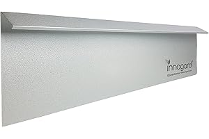 innogard S7050-001 – Barrière à limaces Type 2 – Métal galvanisé à Chaud – Panneau latéral 25 x 0,05 cm, 1 pièce – Longueur 1 m