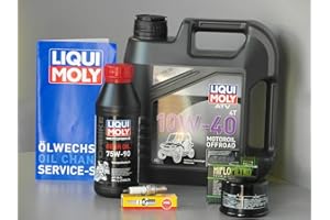 KYMCO Kit d'entretien pour ATV/Quad MXU 500 4x4/2x4, inspection, filtre à huile, bougie