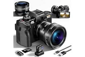 G-Anica Appareil Photo numérique, 48MP pour la Photographie avec WiFi et contrôle d'application,