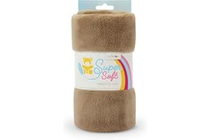 kullaloo Supersoft SNUGLY SB-Pack Plüschstoff, Minky, spielzeugtauglich, (Taupe)