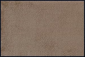 wash+dry Fußmatte, Taupe 60x90 cm, innen und außen, waschbar
