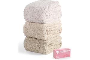 CLOSEMATE Calcetines Termicos Mujer Coralina Felpa Suave Calidos Coral Comodo para Casa Dormir Invierno Calientes Grueso Regalo para Ella