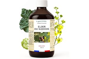 Floralpina - Elixir du suédois Maria Treben 500ml - Recette originale de Maria Treben - Fabrication Française