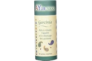 Pure Garcinia Cambogia 60% HCA Ayur-vana | Brûleur de graisses, perte de poids, coupe-faim, produit minceur | 60 gél vég | Ayur-vana, plantes ayurvédiques et ayurvéda