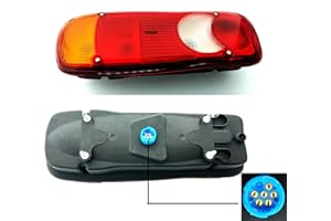 THE WING MIRROR COMPANY Fits Peugeot Boxer Chasis Cab (Lamp Lights) From 2012 to 2020 VAN REAR LAMP LIGHT RIGHT HAND (UK Driver Side)