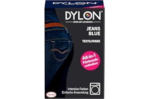 DYLON Textilfarbe, Jeans Blue, 1er Pack (1 x 1 Stück)