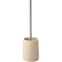 Spazzolone Bagno WC TATAY In Poliresina – Design Elegante E Igienico, Collezione Bora Colore Beige