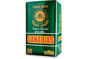 Mate te från Brasilien, 1 kg förpackning - Yerba Mate CANARIAS Special Edition 1kg