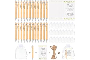 Gigmeta 24 Stück Glücksstift Kugelschreiber Geschenke Set, Dankeschön Geschenke, Abschiedsgeschenk Kollegen, Kleine Geschenke für Kollegen, Arbeitskollegin Geschenk, Danke Erzieherin Geschenk