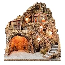 Paben Set Mit 18 Krippenfiguren Aus Kunstharz, Je Ca. 7 Cm Hoch – Religiöse Weihnachtsdekoration