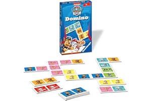 Ravensburger Mitbringspiel - 20845 - Paw Patrol Domino - Das bekannte Legespiel für Kinder ab 3 Jahren
