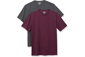 Amazon Essentials Men's T-Shirt Slim-Fit Short-Sleeve Crewneck