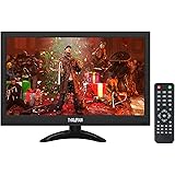 Thinlerain 13.3 Zoll HDMI Monitor 1366 x 768 HD LED Bildschirm Mini Monitor CCTV Monitor with HDMI/VGA/BNC/AV Speaker for PC,