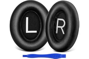 Link Dream Ersatz Ohrpolster für Bose 700 (NC700 NC 700) Kopfhörer Headphones, Earpads Polster für Bose 700, Ersatzpolster Ear Cushions mit weicherem Leder und Lärmreduzierender Schaumstoff (Schwarz)