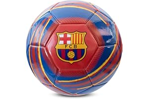 Hy-Pro Oficjalnie licencjonowana piłka nożna FC Barcelona Cyclone | rozmiar 5, Barca, trening, mecz, towar, kolekcjonerski dla dzieci i dorosłych