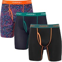BLUEZY Boxer Uomo In Microfibra E Bambù - 4 Paia - Traspiranti, Morbidi E Ultrasottili (Taglie L-4XL)