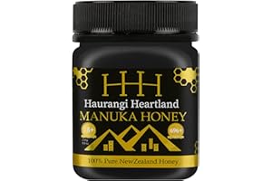 ‎HAURANGI HEARTLAND Haurangi Heartland – Cremiger Manuka Honig MGO 696+ | 250g, Aromatisch 100% rein, Zertifiziert aus Neuseeland | 18+ UMF