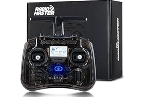 STARDRONE Radiomaster Pocket ELRS Fernsteuergerät Tragbares Hall-Gimbal-Transmitter mit EdgeTX-Firmware und LED-Licht für FPV-Drohnen/RC-Hubschrauber & Autos & Boote & Multicopter (Schwarz)