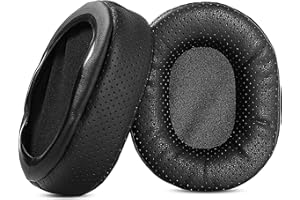 ACCOUTA Oddychające wymienne poduszki kompatybilne z Sony WH-L600 WH L600 Nakładki na uszy słuchawek z oddychającą, bardziej miękką skórą proteinową i pianką pamięciową