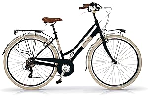 Via Veneto AIRBICI Bicyclette rétro pour Femme Cadre en Aluminium
