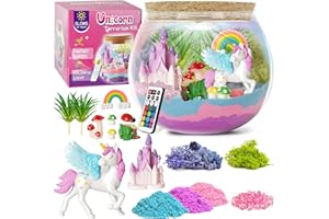 Corpower Licorne - Coffret Lumineux DIY, Veilleuse avec Télécommande - Cadeau Artisanal Idéal pour les Filles de 4 Ans et Plus