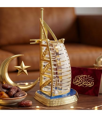 Crystal Temptation Burj Khalifa 7-Inch Long 24K Gold colour Plated