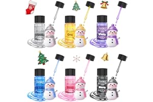 Glitter Commestibili - Fidton 6 Colori di Colorante Alimentare Glitter, Coloranti Alimentari Liquido Glitter per la Pasta di Zucchero Bianca, Glitter Alimentari per la Torte, Dolci, Biscotti - 12 g