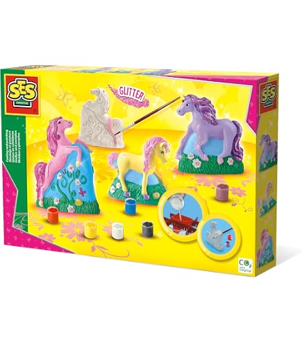 Set Figurines à Mouler - Create & Paint Cheval Ravensburger - Dès 7 Ans