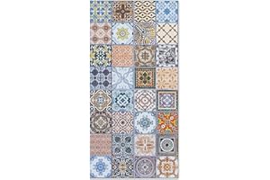 Panorama Alfombra Vinílica - Modelo Hidráulica Níjar Original 40x80 cm - Varios tamaños - Decoración Hogar, Cocina, Salón