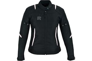 RS Raxus Motorradjacke für Damen, für den Winter, wasserdicht, mit Protektoren, CE-zertifiziert