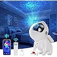 Xubialo Star Projector-Space Dog,Galaxy Projector with 360°Adjustable Design,Bluetooth Music Speaker,Remote Control,8 White Noises,Timer and,Star Projector Galaxy Night Light for Kids and Adults
