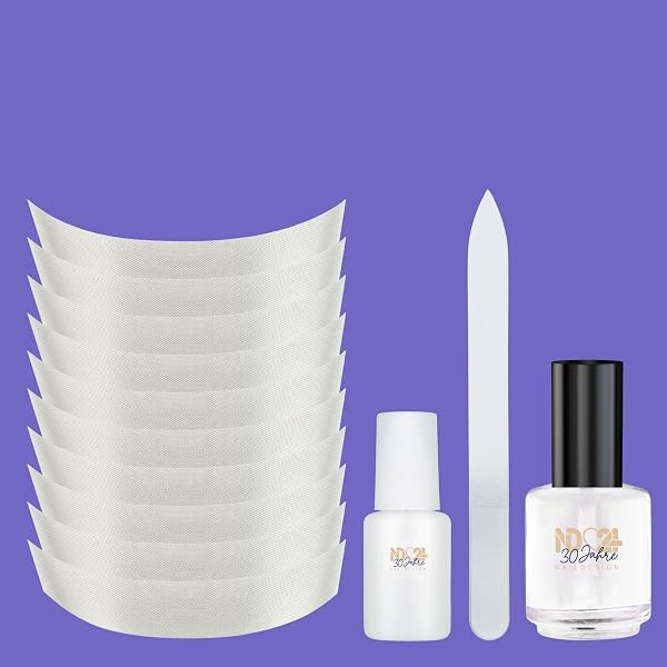 Professionelles Nagelreparatur-Set – Mit Gelharz & Dip-Pulver, Für Gebrochene & Rissige Nägel