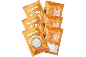 Yogourmet Yogurt Starter (6 Sachets = 6 Liters of Yogurt) - Make Yogurt at Home - Starter Culture - All Natural, Gluten Free, Kosher, Halal - 3 g Sachets