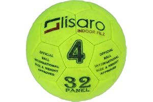 ‎LISARO lisaro Indoor Filz 2,0 Hallenfußball Gr. 4 | Hallenball | Indoorfußball | Spielball der Extraklasse