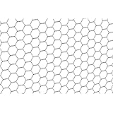 GAH-Alberts 614140 Sechseckgeflecht | verschiedene Längen und Höhen - wahlweise in verschiedenen Farben | verzinkt | Maschen 