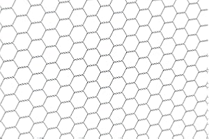 Alberts 614157 Treillis hexagonal | différentes longueurs et hauteurs - en option dans différentes couleurs | galvanisé | mailles 25 x 25 mm | hauteur 50 cm | longueur 25 m