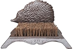 Selections Cast Iron Hedgehog Design Boot Brush Shoe Scraper