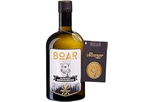 Boar Blackforest Premium Dry Gin | Höchstprämierter Gin der Welt | Kleine Schwarzwälder Brennerei seit 1844 | Wacholder-, Lav