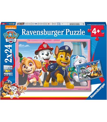 Clementoni Paw Patrol Puzzle 60 Teile | Maxi-Puzzle Für Kinder Ab 4 Jahren, 62x42 Cm, Mit Leuchtenden Farben