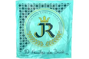 THE ORIGINAL JR Feuille de Brick / Brick Pastry 2 Packs of 10 Sheets JR