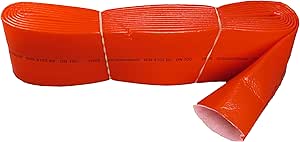 PE-Schutzschlauch Rot - 10 Meter Für Heizung & Sanitär - 100x5 Mm