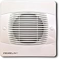 Primeline PEF4010A Extractor Fan with Automatic Shutter 4 Inch/100mm (Standard Model, NO Timer)