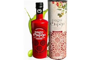 PAGO DE ESPEJO Aceite Oliva Virgen Extra Picual Nueva Cosecha 25/26 de Jaén 500ml con Estuche de Regalo GOURMET Cosecha Temprana Prensado en Frío Ideal para Ensaladas Sabor Intenso y Afrutado AOVE Premium