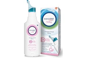 Rhinomer Baby Spray Nasal 100% Agua de Mar de Origen Natural, Fuerza Extra Suave Para Bebés, 115 ml